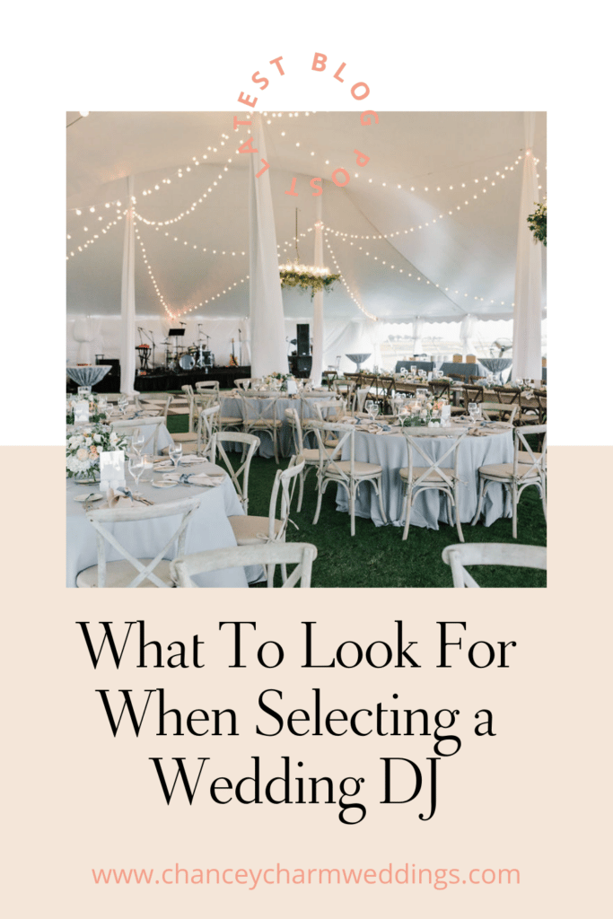 What to look for when selecting your wedding DJ | How to plan a wedding