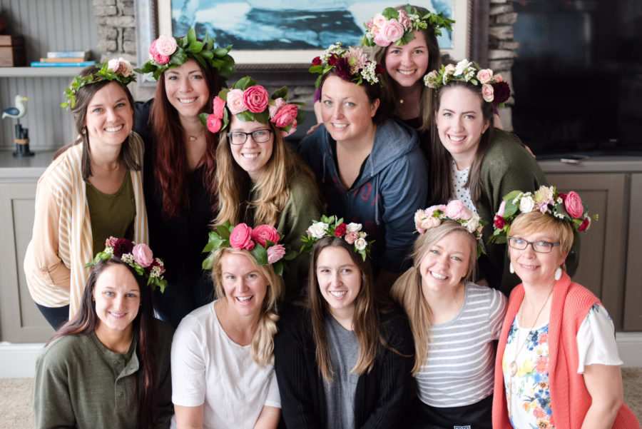 Blossom Bar, Flower Crown Session With Vickey Lineberry, Chancey Charm, Team Retreat, We Over Me, Chancey Charm Weddings, Luxury Wedding Planner, Wedding Planner Mentor, Wedding Planner Education