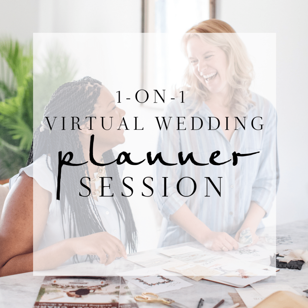 Virtual Wedding Planner | Virtual Wedding Planning | Chancey Charm