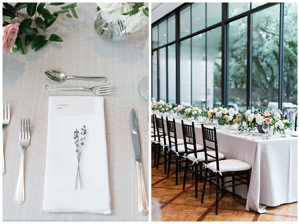 Wedding table design, indoor wedding reception
