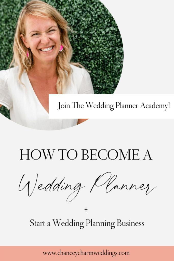 I’m talking about how to become a wedding planner AND get your wedding planning business really rolling! Find out the 5 keys steps to becoming a wedding planner.