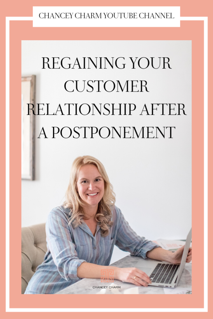 Regaining Your Customer Relationship | A LIVE training webinar for Wedding Planners, with Aisle Planner & Tiger Oak Media. We discuss how to regain and maintain that crucial relationship with your clients and vendors even in the midst of constant change and unknowns. #weddingplannereducation #weddingplannermentor #weddingplannerbusiness