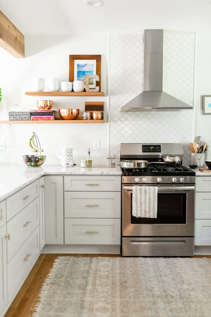 Kitchen in the Chris and Sarah Chancey's family home in Atlanta