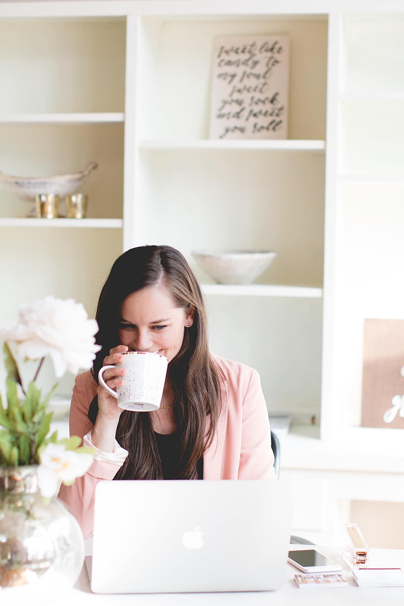 wedding planner, laptop, coffee, working