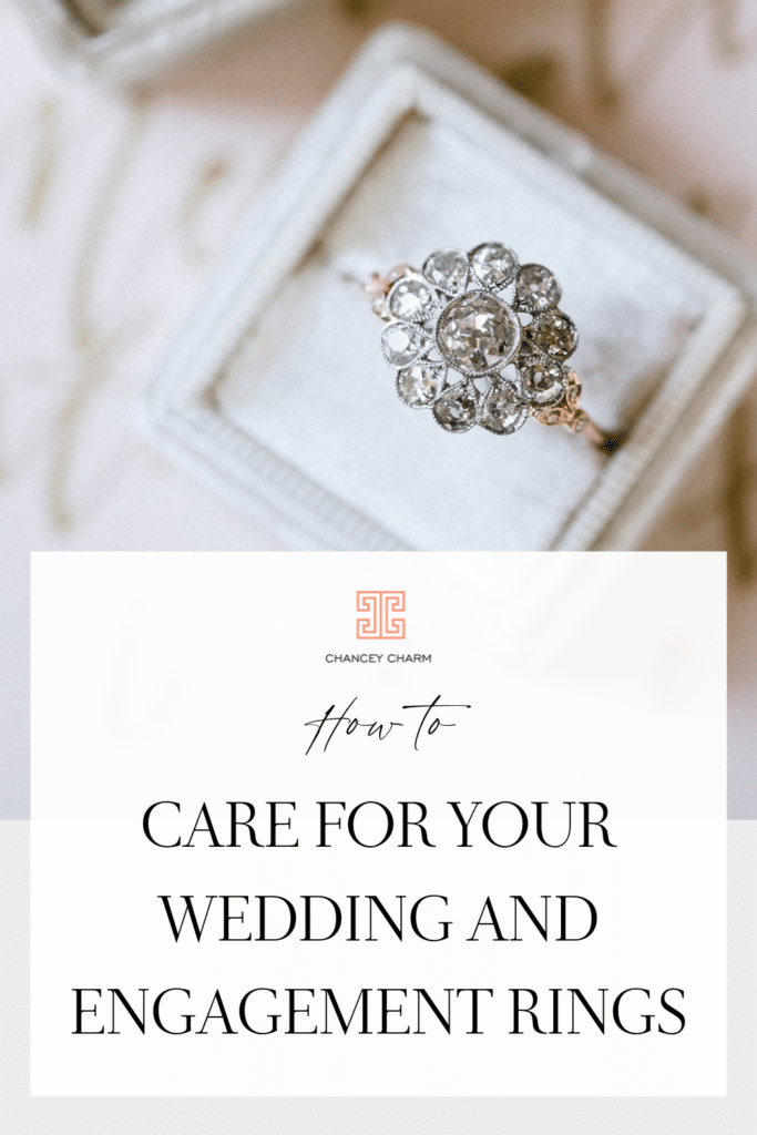 We’ve put together some basic how-tos of at-home engagement and wedding ring care. Plus some do's and don't of ring care, to keep your rings sparkling!