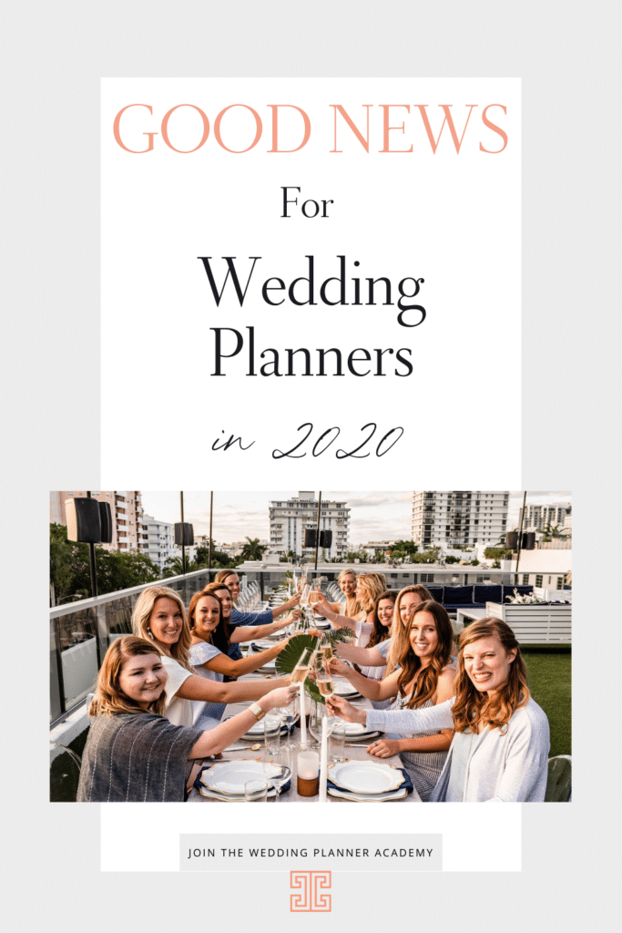 Sarah Chancey is excited to share some good news for both new and established wedding planners in 2020. Read on to find out more!