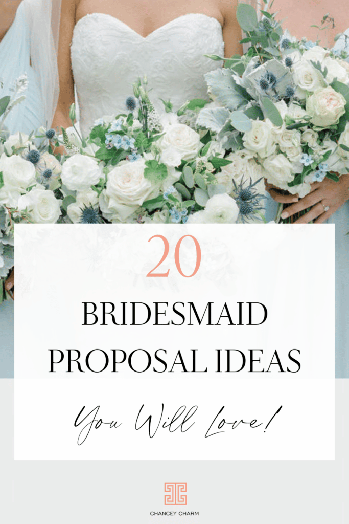 20 Unique Bridesmaid Proposal Ideas