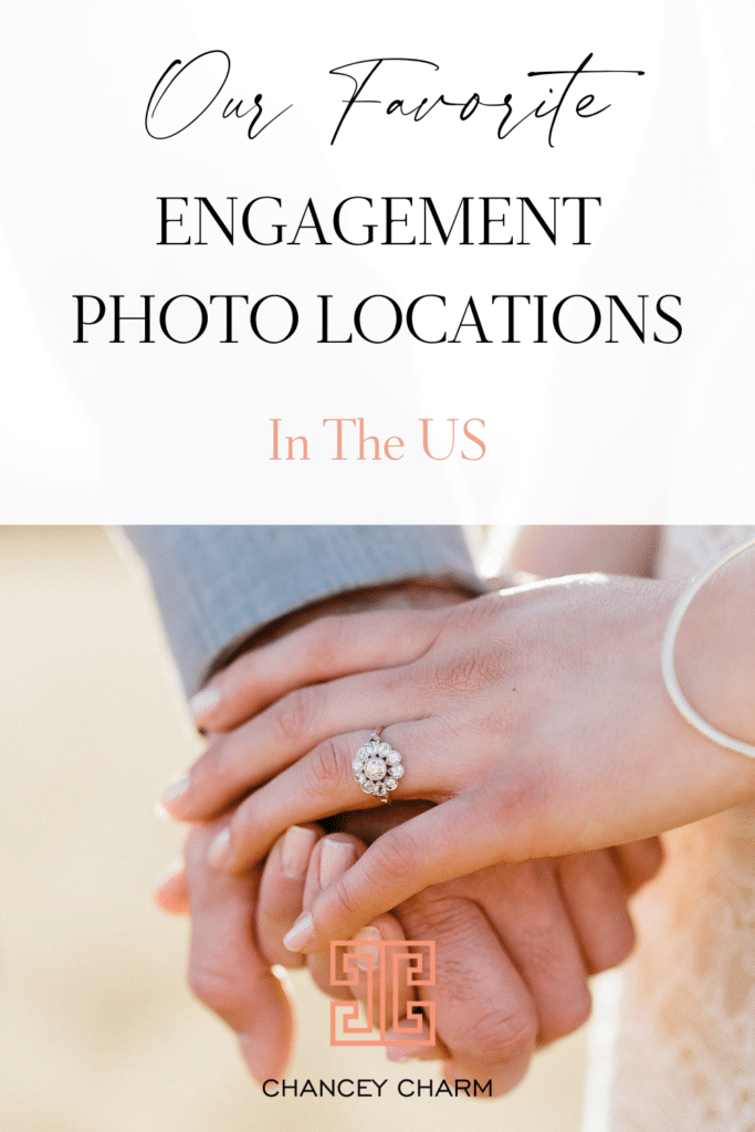 Engagement photo locations in the US