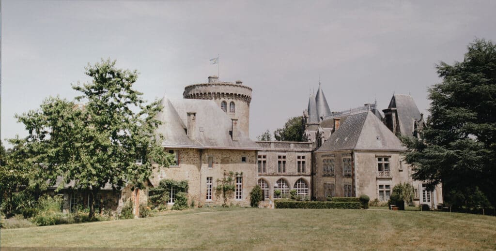 Via Chateau Bee La Flocelliere, France. Planning a destination wedding in Europe.