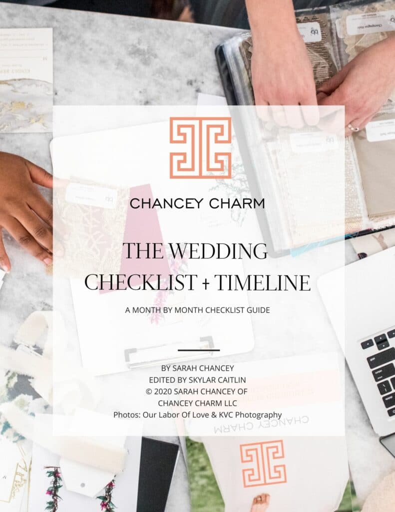 how to plan a wedding | wedding checklist