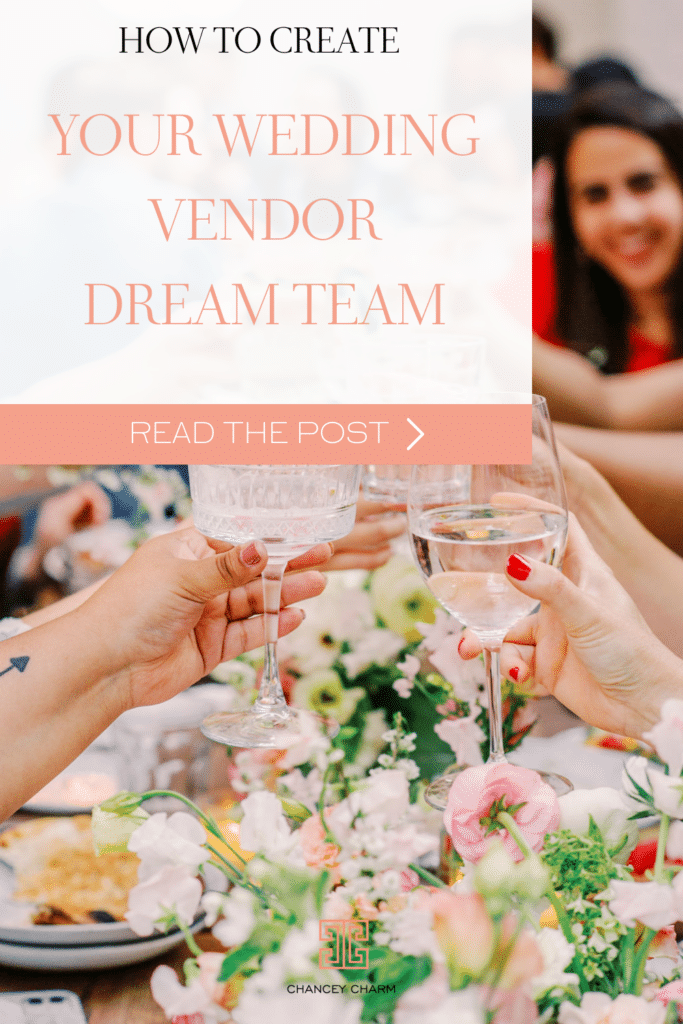 Learn How To Create Your Wedding Vendor Dream Team. Get access to the template - Wedding Vendor Interview Questions to find out the questions you should be asking your wedding vendors to avoid any unexpected surprises.