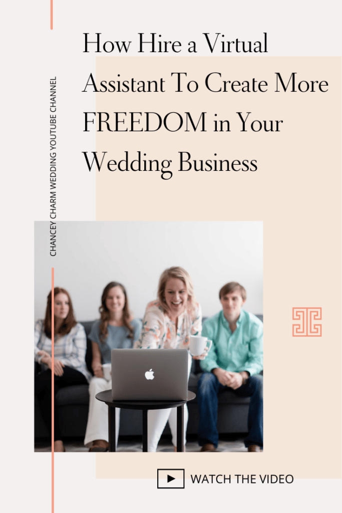 How to hire a VA to create more freedom in your wedding business
