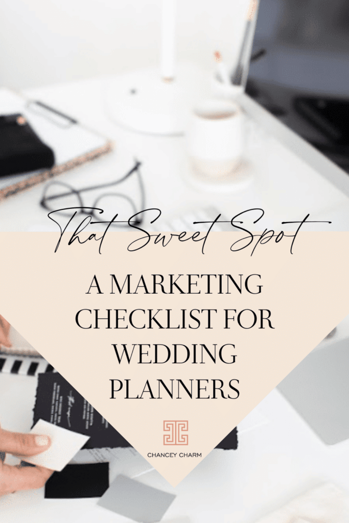 A marketing checklist for wedding planner to help drive online leads and referrals