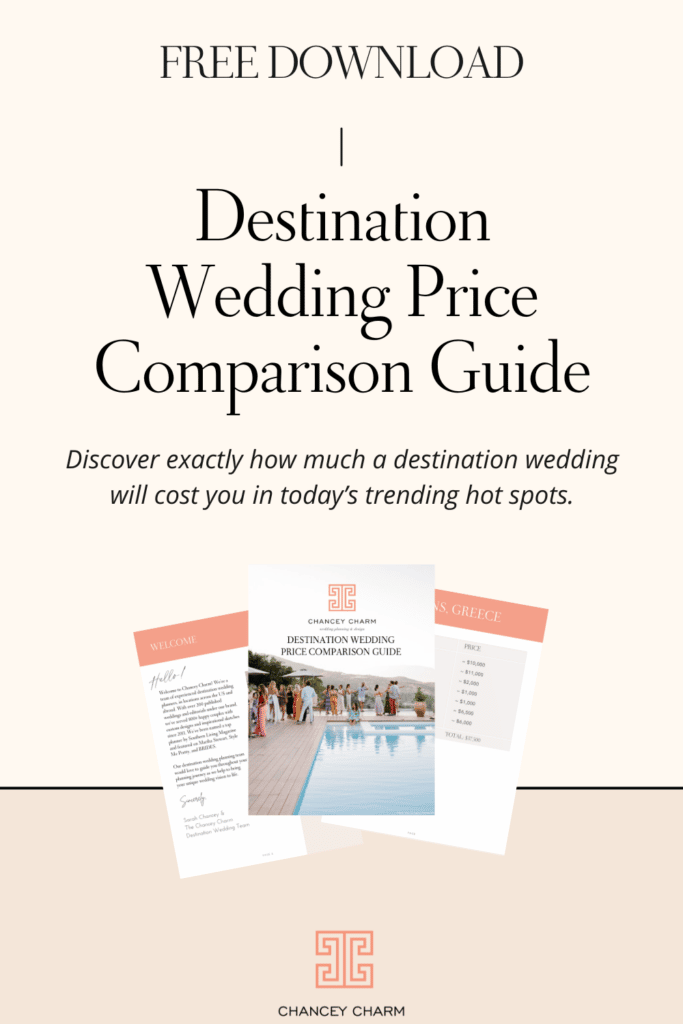 Free Destination Wedding Price Comparison Guide